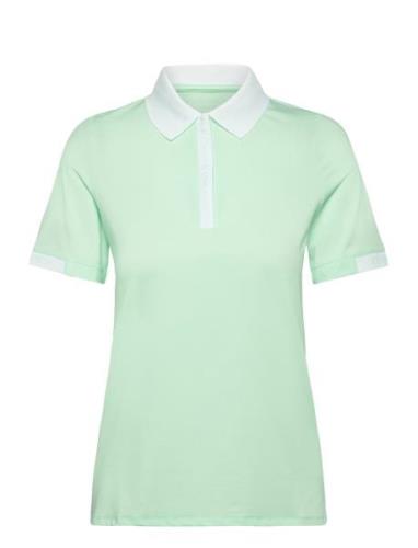 Abby Poloshirt Tops T-shirts & Tops Polos Green Röhnisch