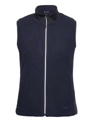 Lds Bethpage Pile Vest Sport Padded Vests Navy Abacus