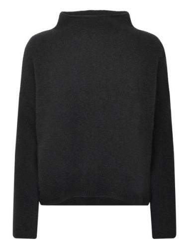 Mika Yak Funnelneck Sweater Designers Knitwear Jumpers Black Filippa K