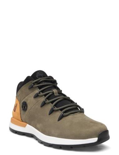 Sprint Trekker Mid Designers Sneakers Low-top Sneakers Khaki Green Tim...