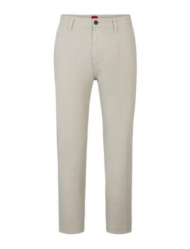 Zeebo233D Designers Trousers Chinos Cream HUGO