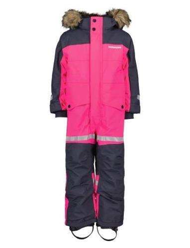 Bjrven Kds Cover 2 Sport Coveralls Snow-ski Coveralls & Sets Pink Didr...