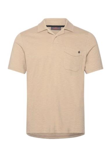 Clopton Jersey Shirt Designers Polos Short-sleeved Beige Morris