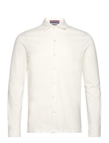 Fiere Ls Shirt M Tops Polos Long-sleeved White SNOOT