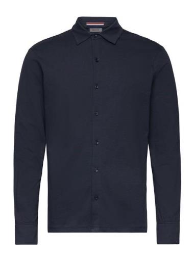 Fiere Ls Shirt M Tops Polos Long-sleeved Navy SNOOT