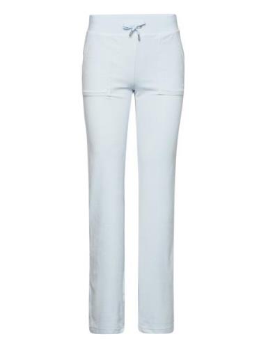 Del Ray Pocket Pant Cherry Blossom Bottoms Trousers Joggers Blue Juicy...