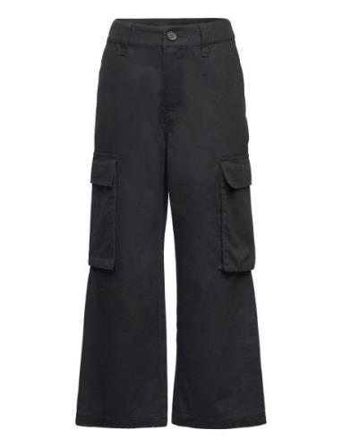 Cargo Trousers Bottoms Black Rosemunde Kids