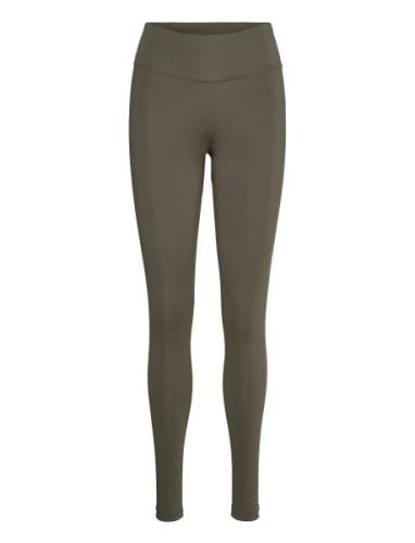 Leggings Bottoms Running-training Tights Green Sofie Schnoor