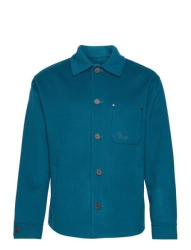 Blouson Designers Overshirts Blue The Kooples