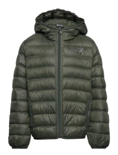 Outerwear Sport Jackets & Coats Puffer & Padded Green EA7