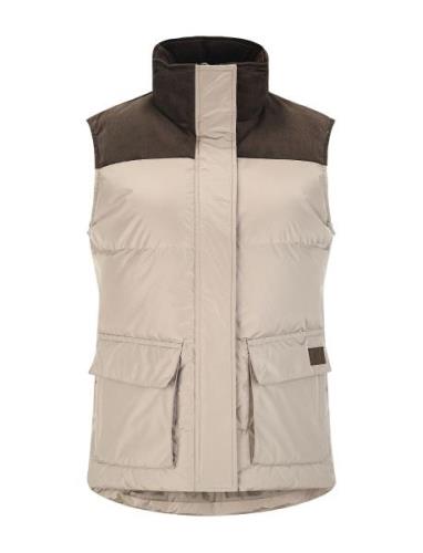 W Storen Sport Padded Vests Khaki Green Skogstad