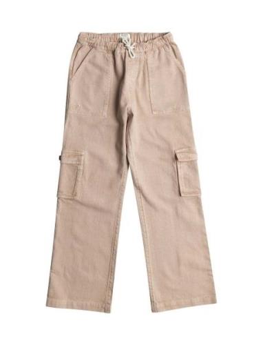 Precious Cargo Rg Bottoms Beige Roxy