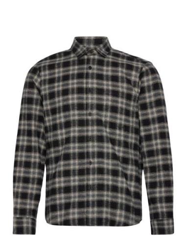 Shelly Ls Shirt Designers Overshirts Black Wax London