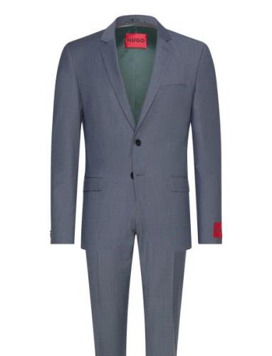 Arti/Hesten232X Designers Blazers Single Breasted Blazers Blue HUGO