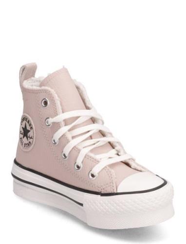 Chuck Taylor All Star Eva Lift Sport Sneakers High-top Sneakers Pink C...