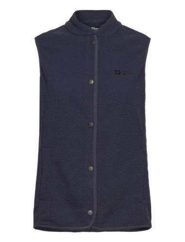 Light Curl Vest W Sport Padded Vests Blue Jack Wolfskin