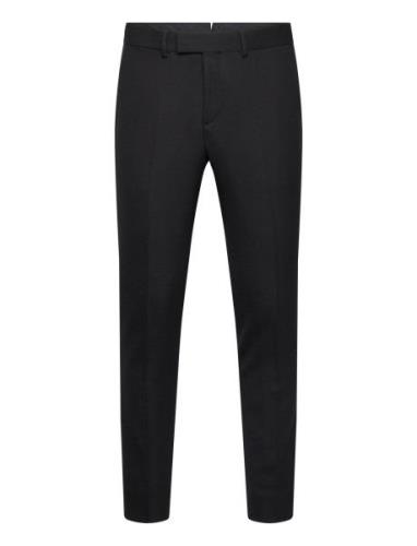 Grant Active Hopsack Pants Designers Trousers Formal Black J. Lindeber...