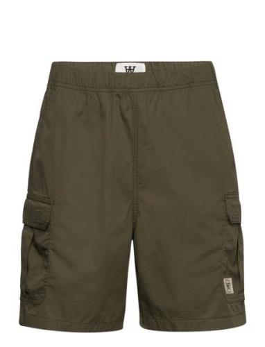 Edd Cargo Shorts Bottoms Shorts Cargo Shorts Khaki Green Double A By W...