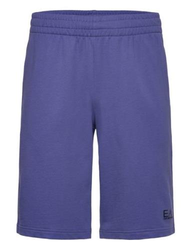 Bermuda Bottoms Shorts Sweat Shorts Blue EA7