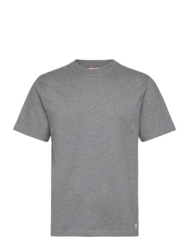 Basic T-Shirt Héritage Tops T-Kortærmet Skjorte Grey Armor Lux