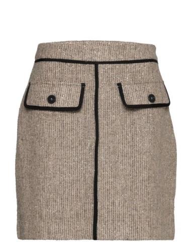 Bergeniabbmabella Skirt Kort Nederdel Brown Bruuns Bazaar