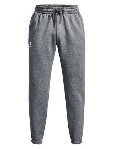 Ua Essential Fleece Jogger Bottoms Sweatpants Grey Under Armour