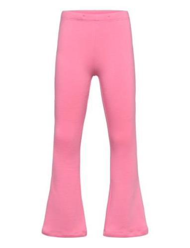 Leggings Flare Brushed Inside Bottoms Leggings Pink Lindex