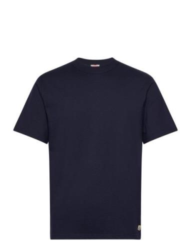 Basic T-Shirt Héritage Tops T-Kortærmet Skjorte Navy Armor Lux