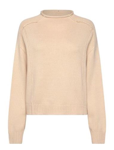 Cc Heart Avery Turtleneck Tops Knitwear Jumpers Beige Coster Copenhage...