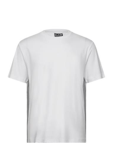 T-Shirt Tops T-Kortærmet Skjorte White EA7