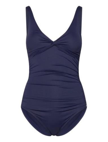 Panos Emporio Simi Solid Swimsuit Badedragt Badetøj Navy Panos Emporio