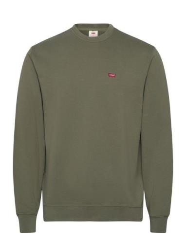 The Original Hm Crew Moss Oliv Tops Sweatshirts & Hoodies Sweatshirts ...