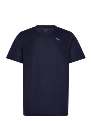 Performance Ss Tee M Sport T-Kortærmet Skjorte Navy PUMA