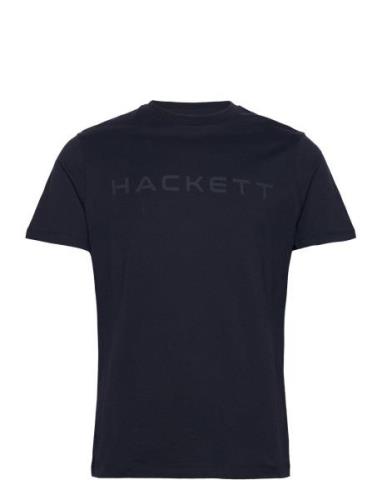 Essential Tee Tops T-Kortærmet Skjorte Navy Hackett London