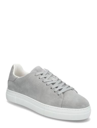 Slhdavid Chunky Suede Sneaker Noos Low-top Sneakers Grey Selected Homm...