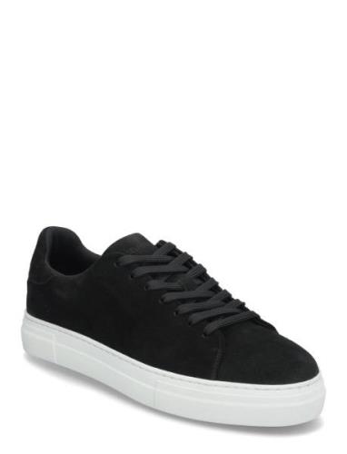 Slhdavid Chunky Suede Sneaker Noos Low-top Sneakers Black Selected Hom...