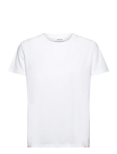 T-Shirt With Round Neck - Mid Sleev Tops T-shirts & Tops Short-sleeved...