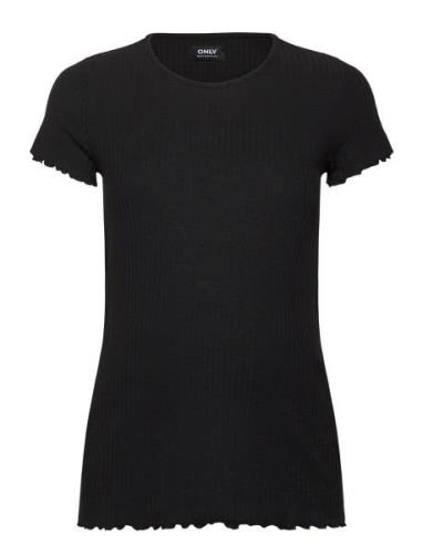 Olmemma S/S Top Jrs Noos Tops T-shirts & Tops Short-sleeved Black Only...