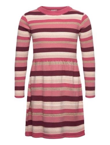 Dress Ls Y/D Knit Dresses & Skirts Dresses Casual Dresses Long-sleeved...