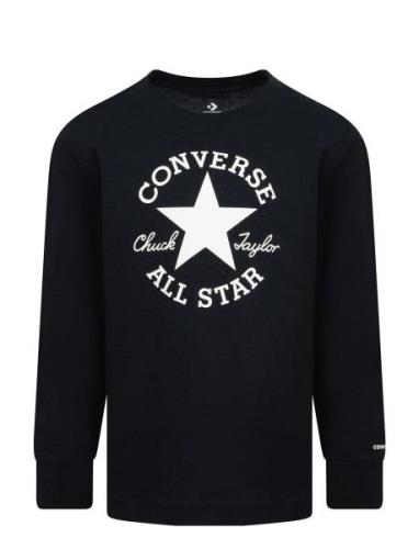 Converse Essentials Long Sleeve Tee Tops T-shirts Long-sleeved T-Skjor...