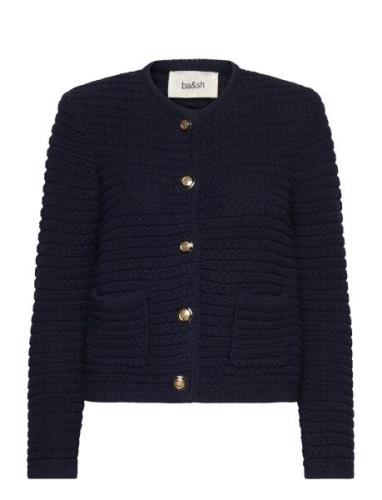 Cardigan Gaspard Tops Knitwear Cardigans Navy Ba&sh