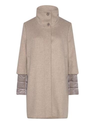 Coat Wool Uldjakke Jakke Beige Gerry Weber Edition