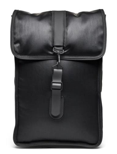 Puffed Backpack Mini W3 Rygsæk Taske Black Rains