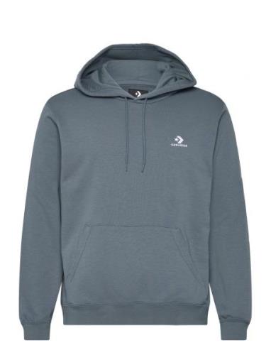 Standard Fit Left Chest Star Chev Emb Hoodie Ft Tops Sweatshirts & Hoo...