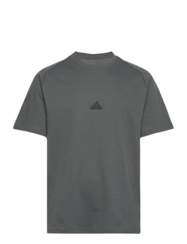 M Z.n.e. Tee Tops T-Kortærmet Skjorte Grey Adidas Sportswear