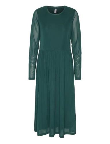 Cumelida Dress Knælang Kjole Green Culture