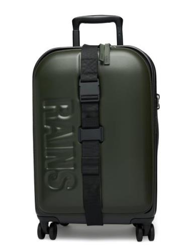 Texel Cabin Trolley W3 Bags Suitcases Green Rains