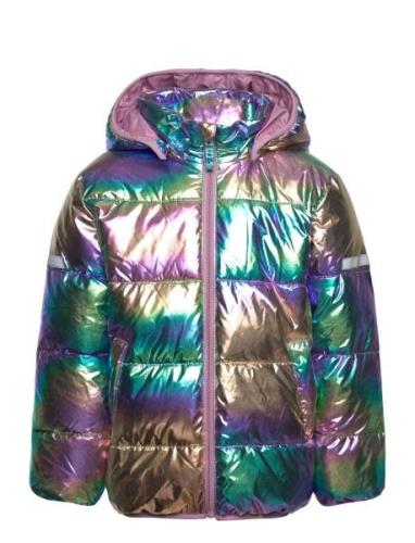 Puffer Jacket Small Kids Foret Jakke Multi/patterned Lindex