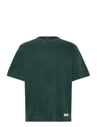 Anf Mens Knits Tops T-Kortærmet Skjorte Green Abercrombie & Fitch