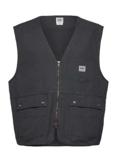 Utility Vest Vest Black Lee Jeans